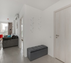 Moon River - премиум-апартаменты с отдельной спальней около м.Сокол (6 этаж, до 5 гостей) в Smart Lofts Moscow