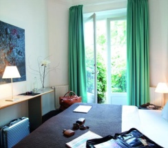 Одноместный номер Standard односпальная кровать в Aussen Alster Hotel