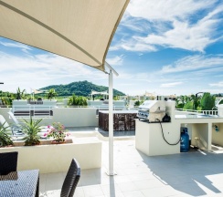 Вилла Executive с 2 комнатами с видом на бассейн в Отель The Oriental Beach Pearl