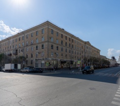 Апартаменты c 1 комнатой с балконом в Квартира Базилик