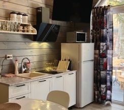 Четырёхместный коттедж с красивым видом из окна в Elki Domiki