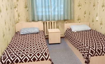 Кровать в 2-местном общем номере в Советская