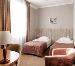 Бизнес Класс с двумя односпальными кроватями в Чарушин