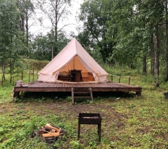 шатер глэмпинг в Форт Верный