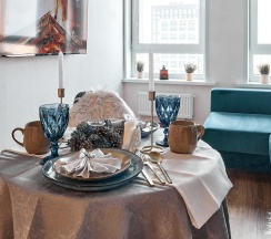 1-комнатные апартаменты улучшенные 360 в Sutki Ufa