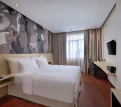 Двухместный номер Deluxe двуспальная кровать в Four Star by Trans Hotel Sanur