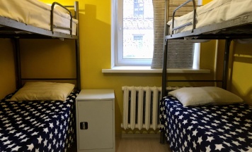 Кровать в общем 6-местном номере (удобства на этаже) в Северная звезда