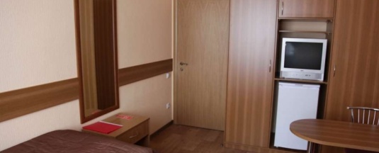 Номер эконом с 2 односпальными кроватями в Юность