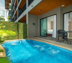 Двухместный номер Grand Deluxe с бассейном c 1 комнатой 2 отдельные кровати в Grand Kata VIP