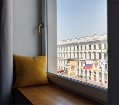 Номер студио Делюкс с кроватью "King size" в Калейдоскоп на Невском
