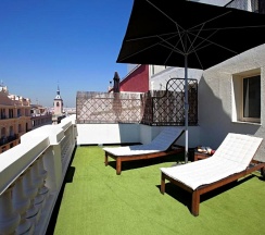 Двухместный номер Terrace Arenal Street 2 отдельные кровати в Hotel Moderno