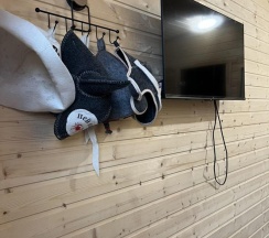3-комнатный коттедж улучшенный в Коттедж с бoльшим бaсcейнoм и баней