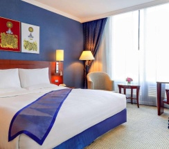 Двухместный номер Club двуспальная кровать в Отель Hyatt Regency Bangkok Suvarnabhumi Airport