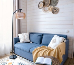 Лев на Апероле с индивидуальной костровой зоной (оснащение дома, стоимость банного чана и бани см. Подробнее) в Dacha