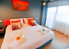 Двухместный номер Deluxe с видом на город двуспальная кровать в 7 Days Premium Hotel Pattaya