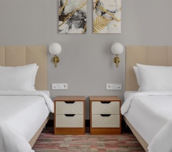 Стандартный номер с двумя раздельными кроватями в Смарт