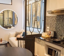 Студия с балконом в Baan 125 Stay