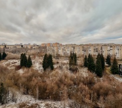 Двухместные апартаменты c 1 комнатой с видом на город (двуспальная кровать) в Privi House