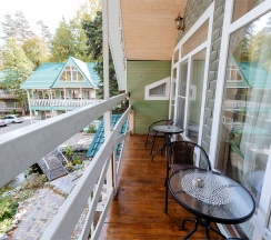 Люкс с двумя спальнями (до 6-ти человек) в Green Park Arkhyz&SPA
