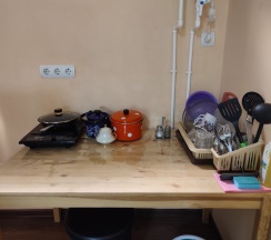 Шестиместный полулюкс с 2 комнатами в Гостиница