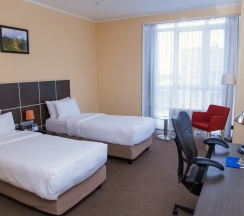 Бизнес с двумя кроватями в Elements Perm Hotel 4