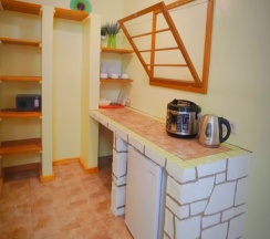 Четырёхместный номер Superior с балконом и с красивым видом из окна в Casa Del Sol