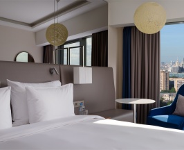 Премиум с панорамным видом в Radisson Blu Olympiyskiy Hotel Moscow