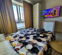 2-местные апартаменты студия Квартира-студия у метро Котельники в The Loft Studio Moscow