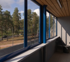 Стандарт с видом на лес в Ambar House