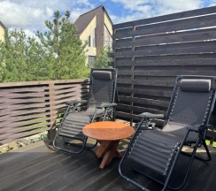 A-Frame №1 (оснащение дома, банного чана и бани см. Подробнее) в Dacha