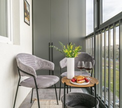 1-комнатные апартаменты студия в Wings