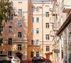 Двухместные апартаменты Premium с 2 комнатами (двуспальная кровать) в Апартаменты Chezo suite на Волжской набережной