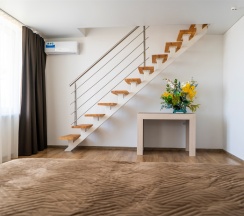 Двухуровневый номер на 6-7 человек с видом на море (корпус Б) в Оптимист