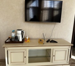 Двухместный номер с 1 кроватью люкс с видом на горы в Фортуна