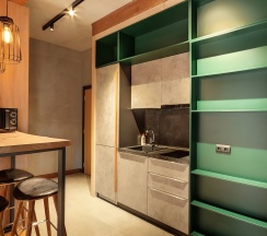 Апартаменты с барной стойкой в Chalet Terrazza
