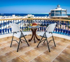 Двухместный номер Standard с видом на бассейн двуспальная кровать в Seagull Beach Resort Families & Couples Only - All Inclusive