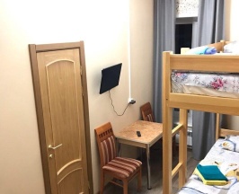 Номер стандарт с 1 двухъярусной кроватью в Гостиный дворик