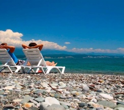 Двухместный с балконом и видом на море в Aqualife