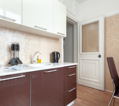 Стандарт с двумя спальнями и камином в Апартаменты IZBA