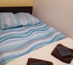 Номер эконом с 1 двуспальной кроватью (без окна) в Сити-В