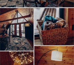 №8 | Premium A-Frame с двумя спальнями и камином (до 6 чел) в Etnica