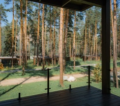 Дом Воздух  (Парящий Дом на холме) в Катунь Dom Hotels