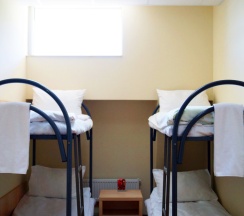 Кровать в общем номере (женский номер) в Sky Hostel