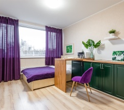 Апартаменты для двоих на Степана Разина 2 на 3 этаже (27Б) в Степаненков