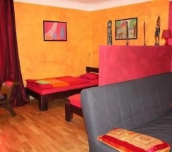 Одноместный семейный номер Standard двуспальная кровать в El hostel
