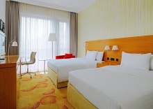 Четырёхместный номер Deluxe 2 отдельные кровати в Courtyard by Marriott Budapest City Center