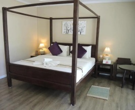 Двухместная вилла рядом с пляжем (двуспальная кровать) в The C Samet Beach Resort