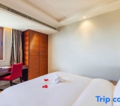 Люкс Deluxe Дуплекс с красивым видом из окна в Sanya Phoenix Waterside Gloria Resort