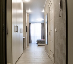 Апартаменты студия в Romlex Apartments (Ромлекс) на улице Вице-адмирала Воронцова