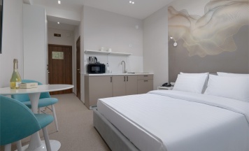 Standart без балкона 2-местный 1-комнатный в Alean Select Olginka